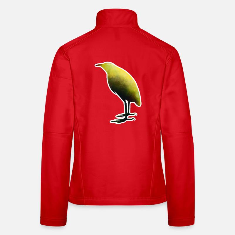 Rohrdommel - Frauen Softshelljacke - Rot