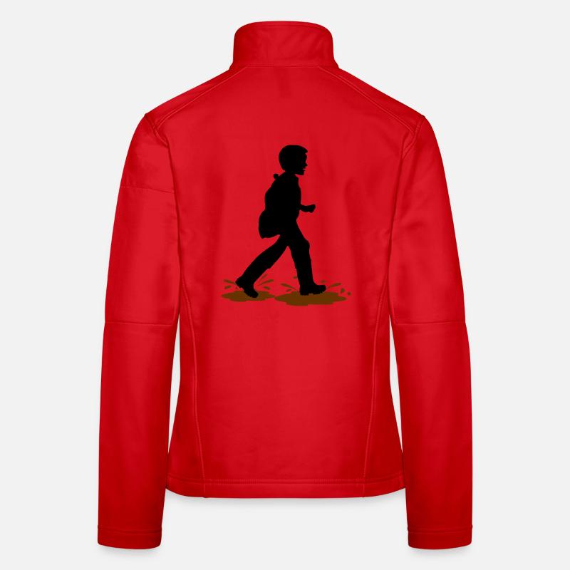 Wadloper Boy – Divertissement dans la boue Veste en tissu softshell Femme