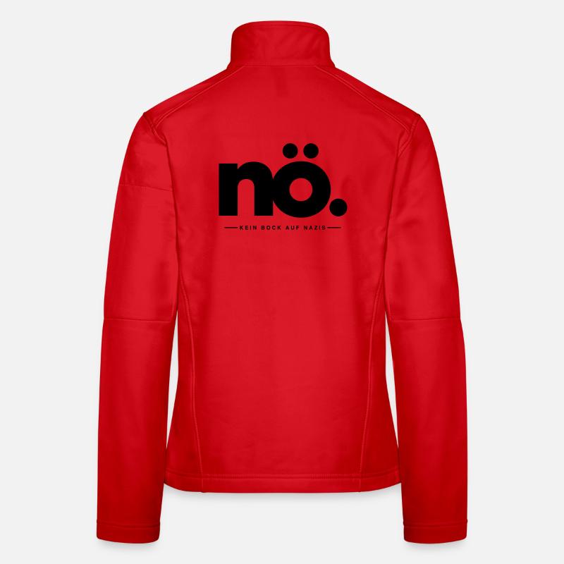 NO_Kein_Bock_auf_Nazis Frauen Softshelljacke