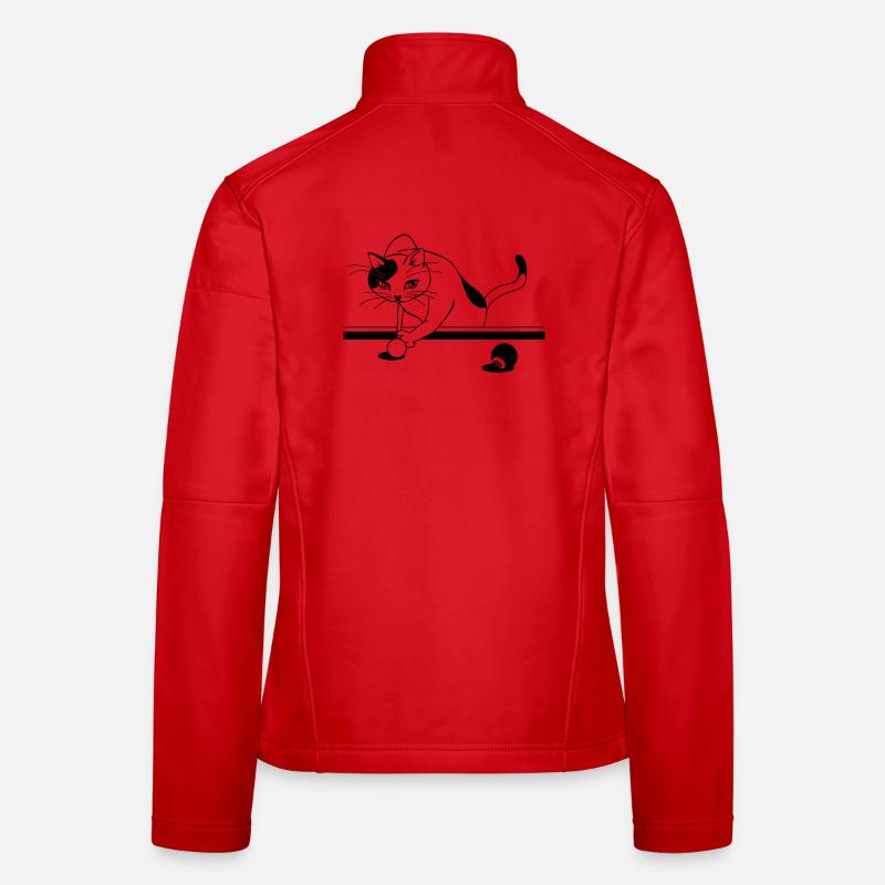 Katzenpower Frauen Softshelljacke