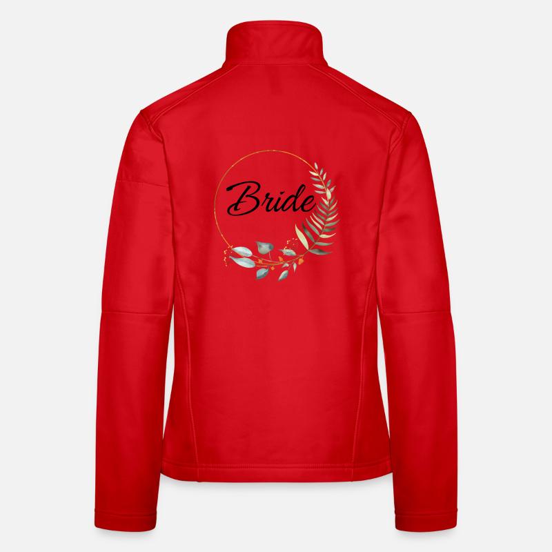 Style mariée de célibataire Veste en tissu softshell Femme