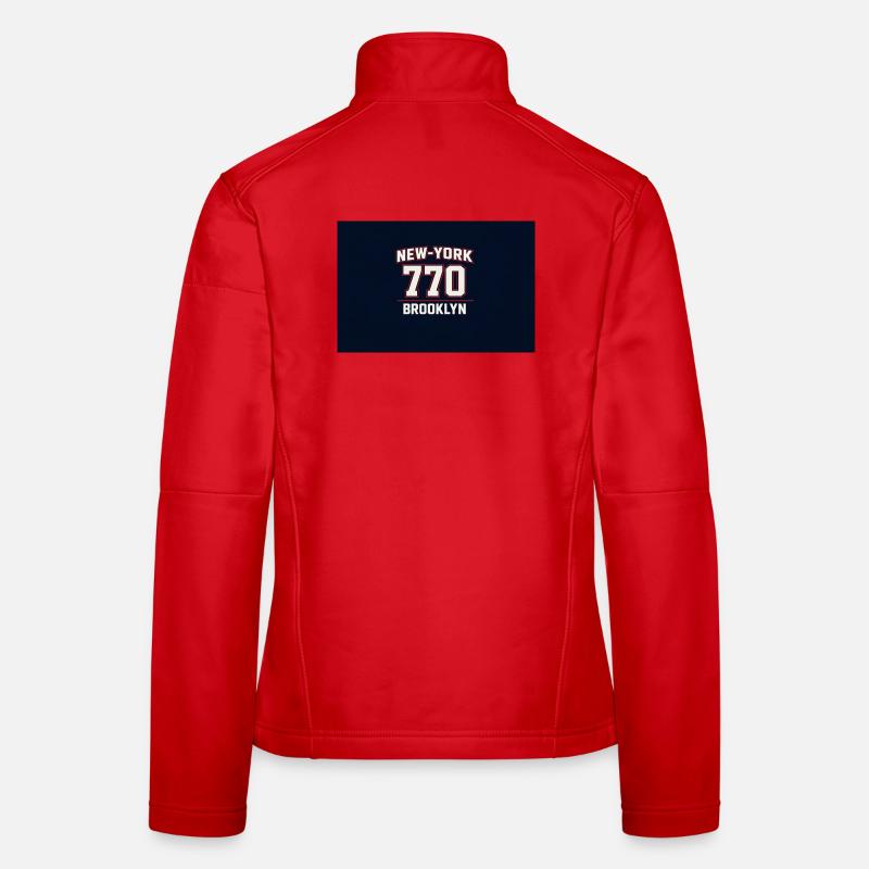 NY 770 Brooklyn - Frauen Softshelljacke - Rot