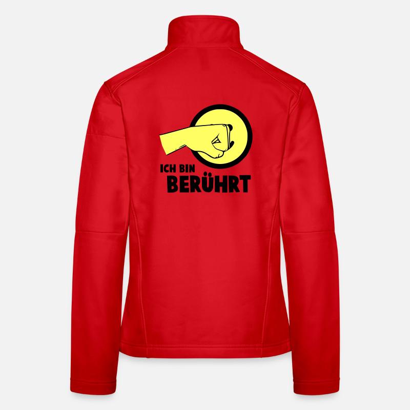 I'm touched Women's Softshell Jacket