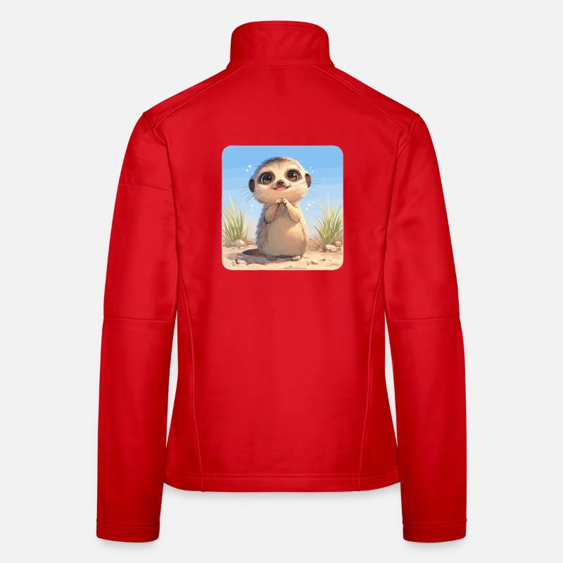 Suricate Erdmännchen Veste en tissu softshell Femme