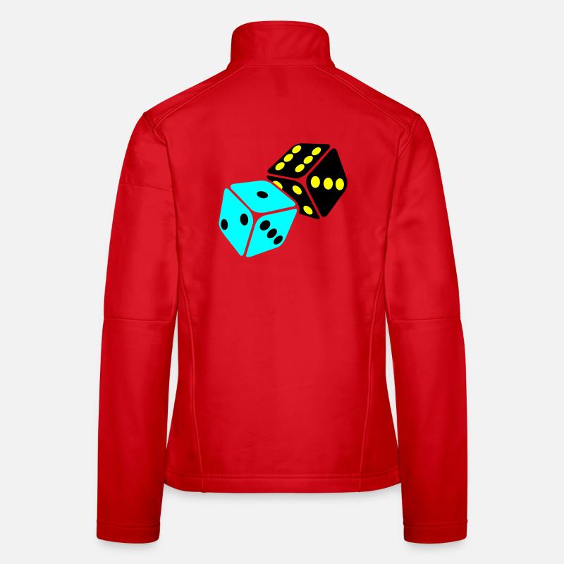 Neon Cube Playroom Women's Softshell Jacket