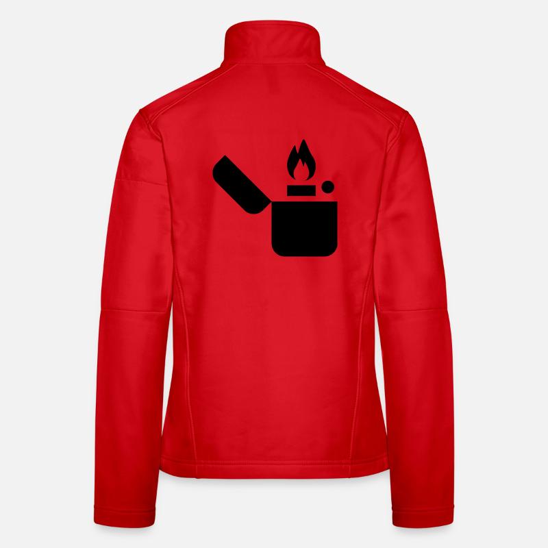 Encense-gaz Veste en tissu softshell Femme