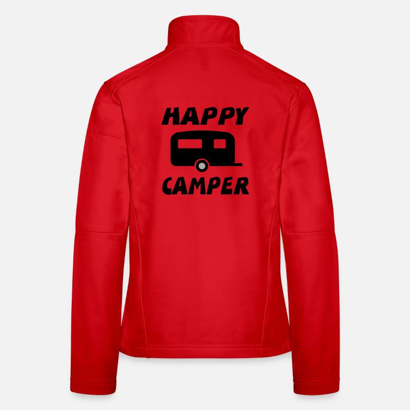 Campeur Veste en tissu softshell Femme
