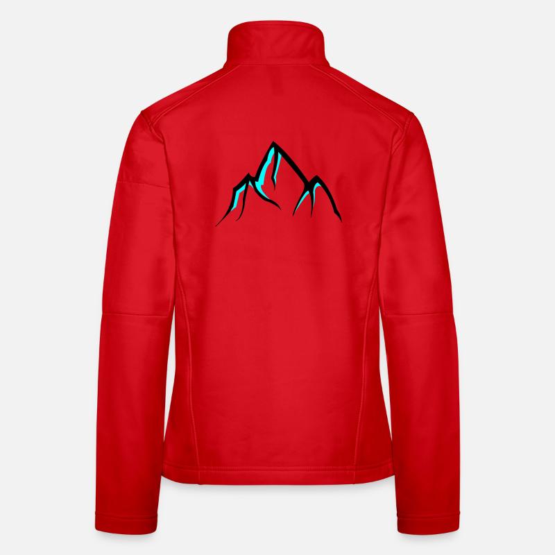 Mountains Mountains Women's Softshell Jacket