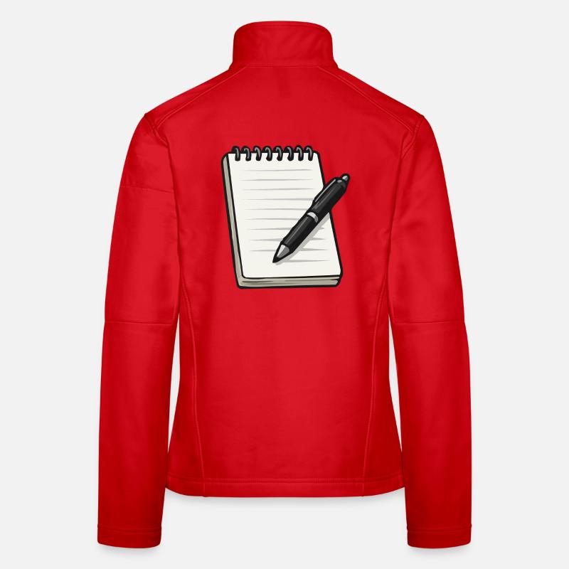Notebook Women's Softshell Jacket