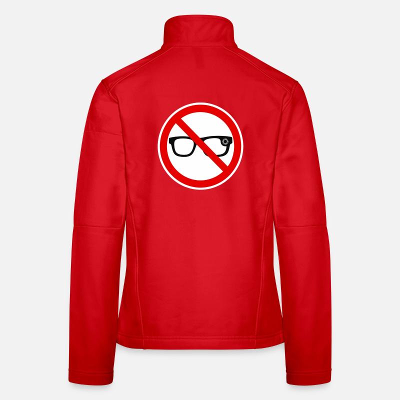 Smart Glasse Video Glasses - Women's Softshell Jacket - red