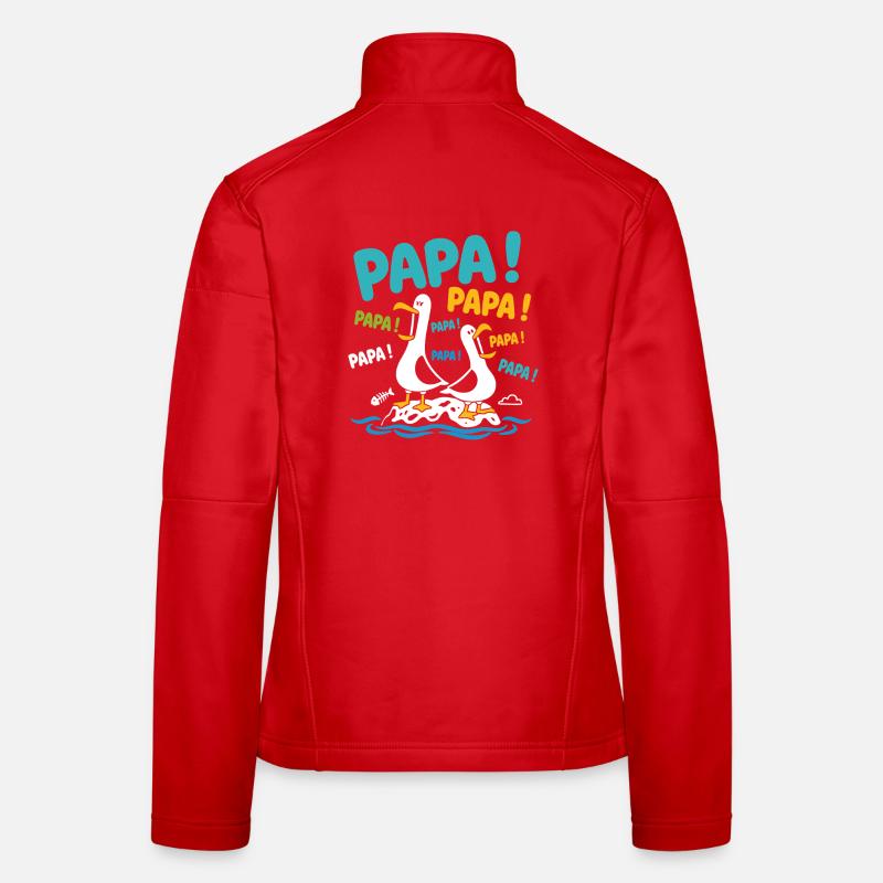 Bird Dads Women's Softshell Jacket