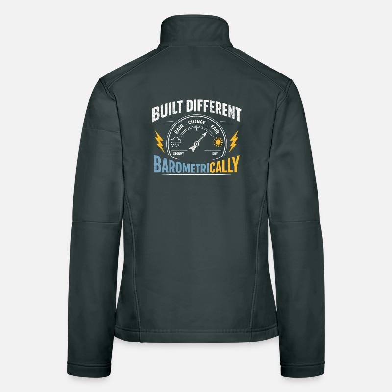 Différences barométriques | Météorologie Veste en tissu softshell Femme