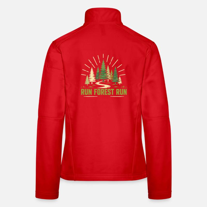 Course en sentier - Run Forest Run Veste en tissu softshell Femme