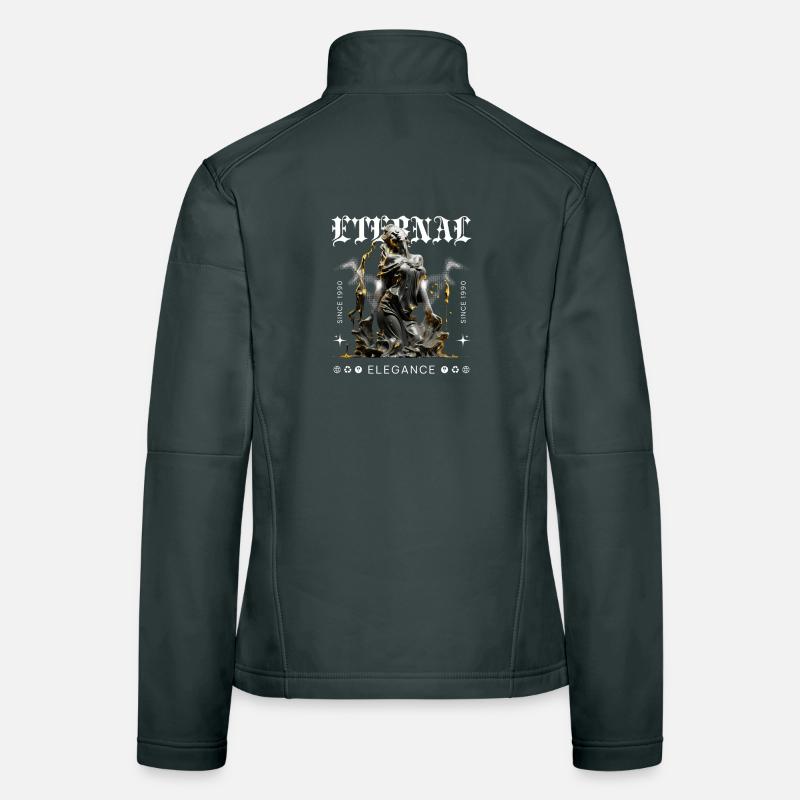 Eternal Elegance Gothic Goddess Women's Softshell Jacket