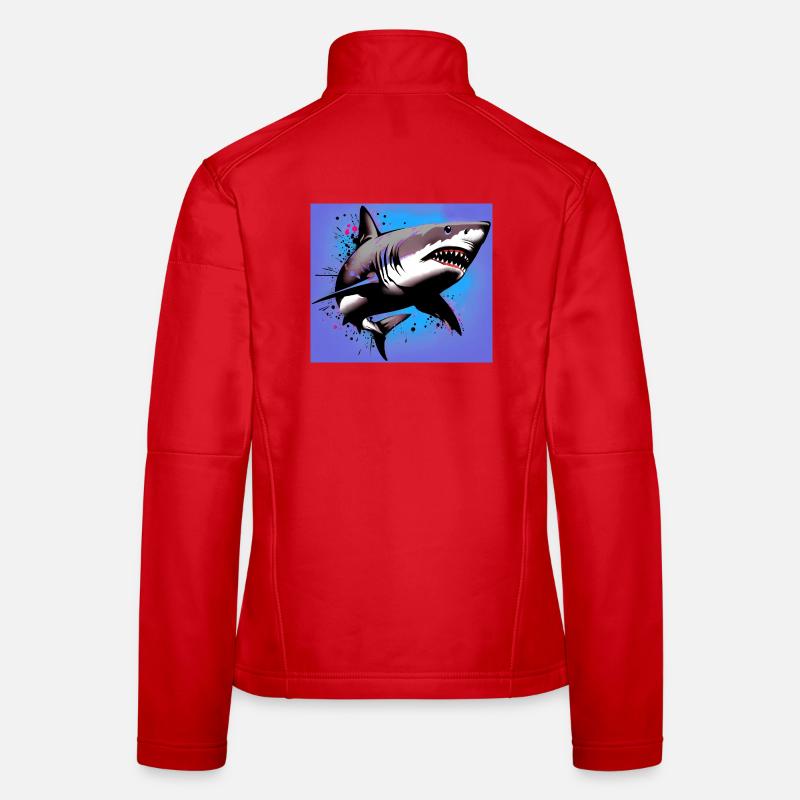 Requin Veste en tissu softshell Femme