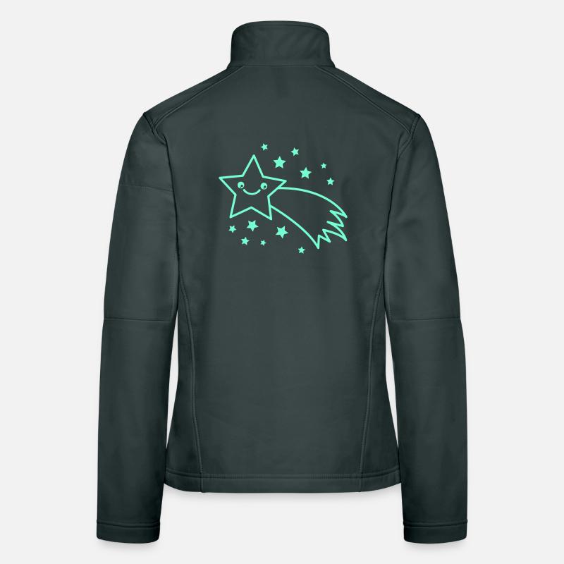 Smiling Star Comet Women's Softshell Jacket