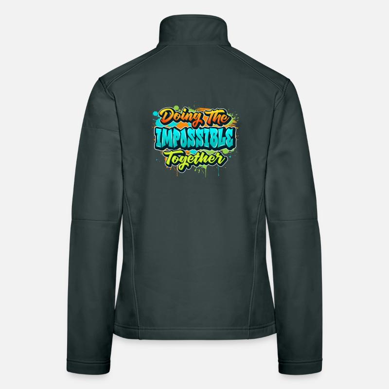Doing the impossible together Women's Softshell Jacket