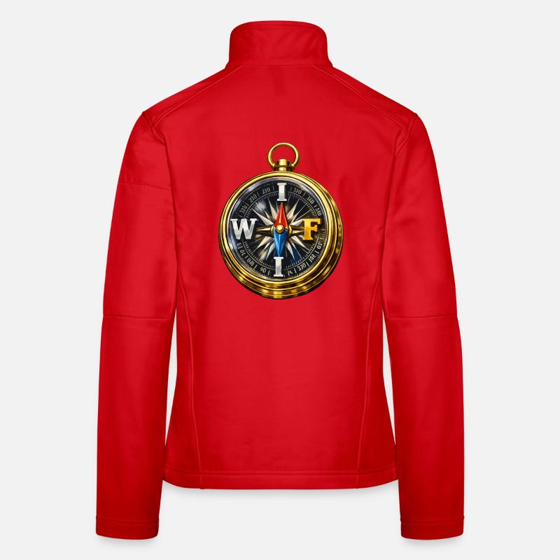 Compass with WIFI Women's Softshell Jacket