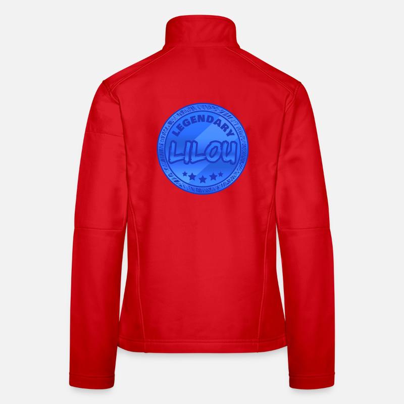 Legendäres LLOU Abzeichen Design Frauen Softshelljacke