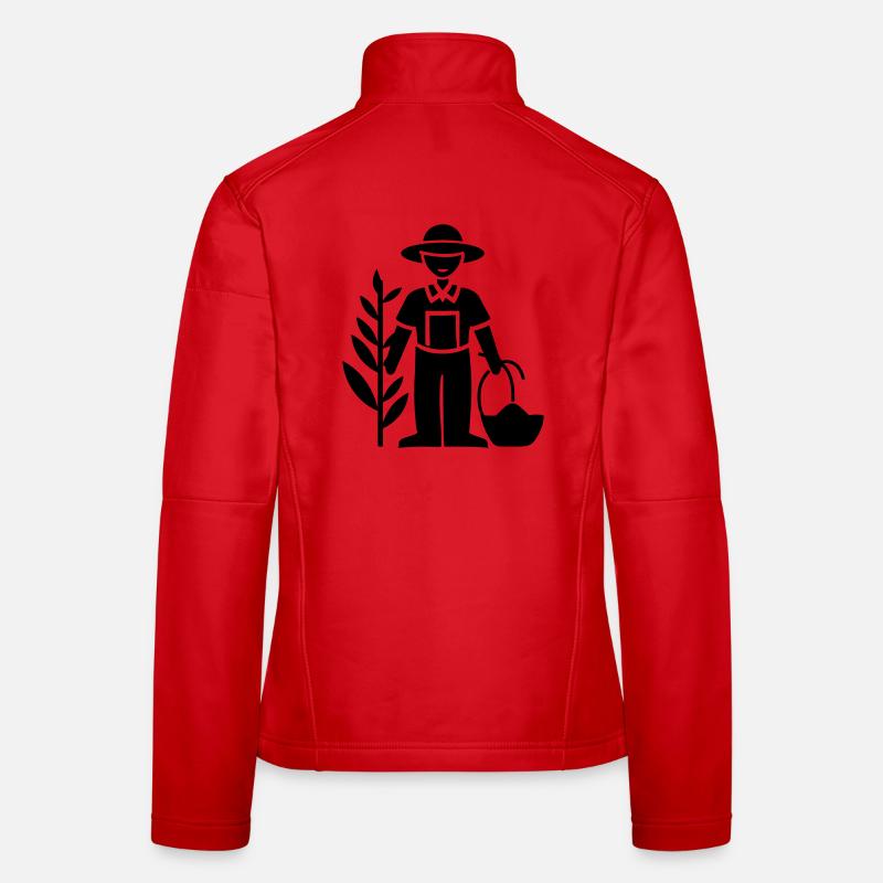 Farmer Bauer Frauen Softshelljacke