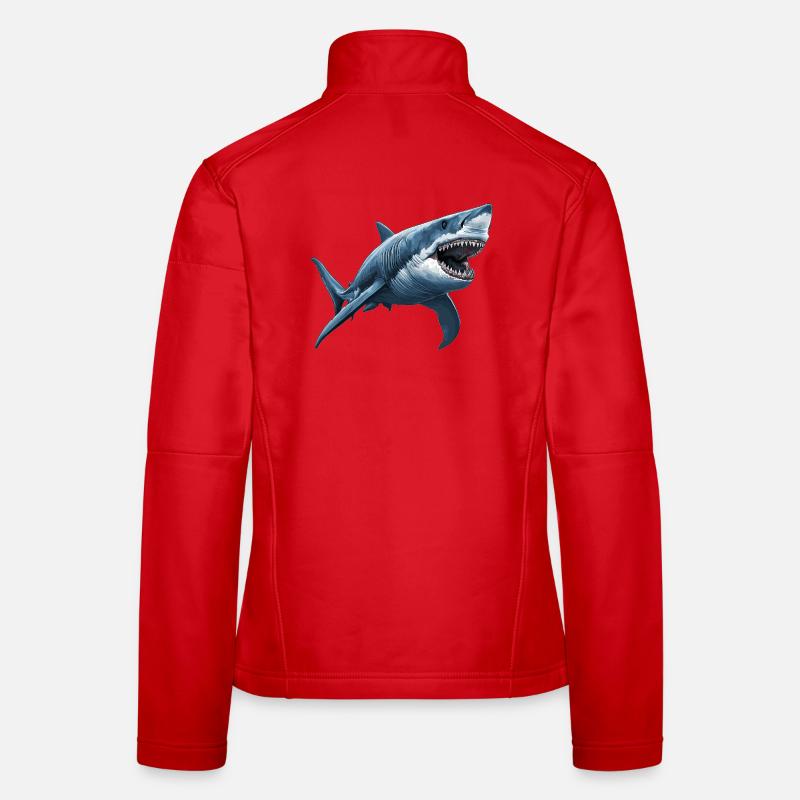 Requins Requin Veste en tissu softshell Femme