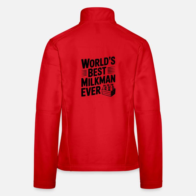Bester Milchmann aller Zeiten Frauen Softshelljacke