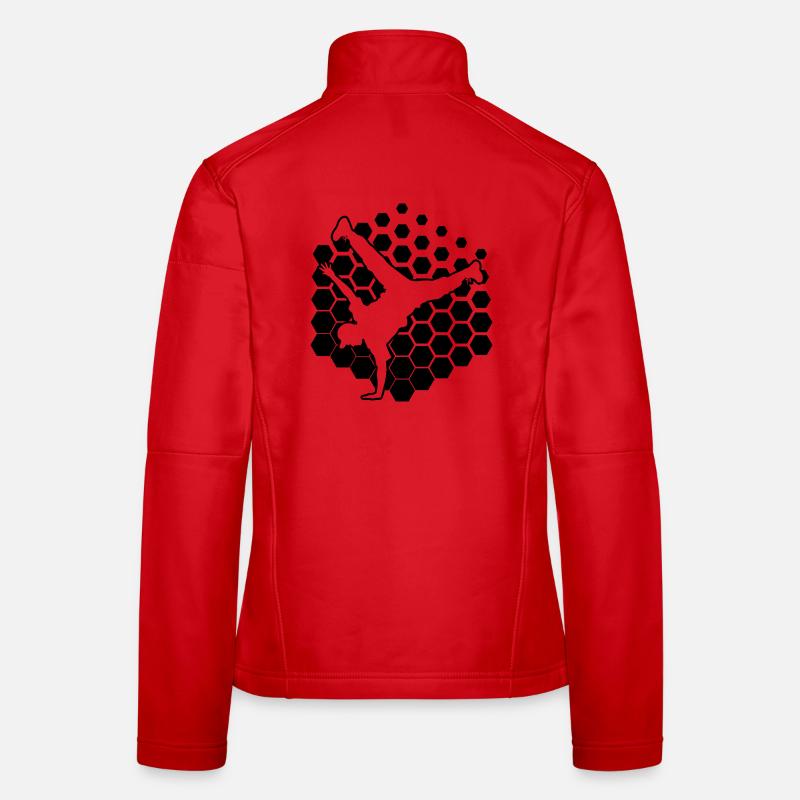 Gift Idea for a Hip Hop Dancer with Breaking Women's Softshell Jacket