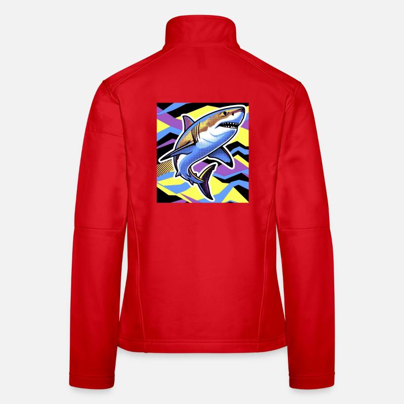 Requin Veste en tissu softshell Femme