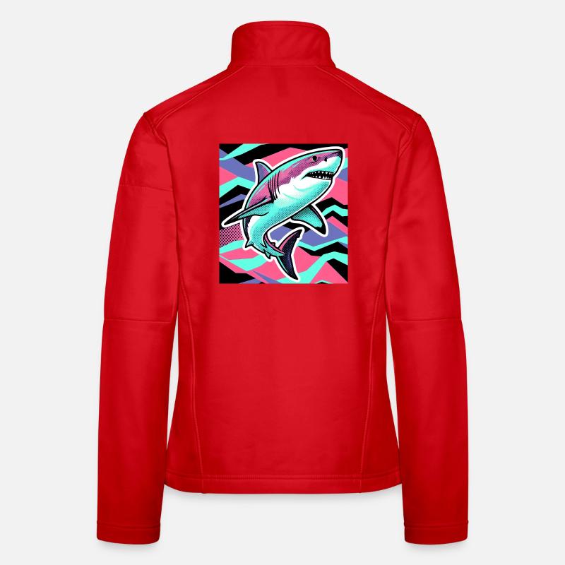 Requin Veste en tissu softshell Femme