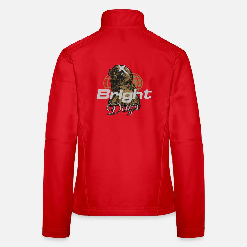 Bright Days Globe Magic Women's Softshell Jacket