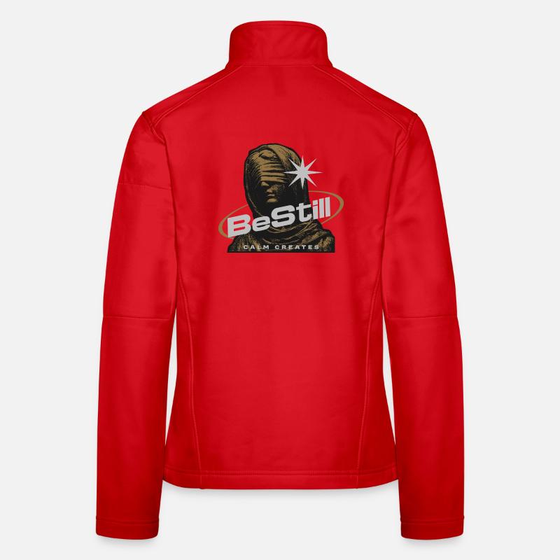 Statue méditative BeResting Art Veste en tissu softshell Femme