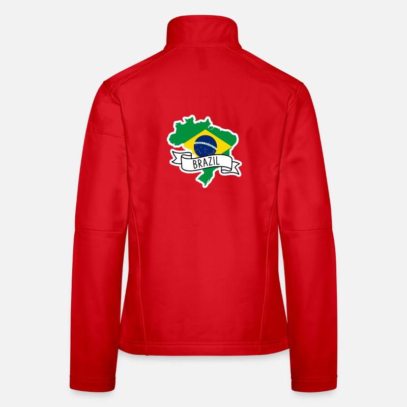 Brésil Veste en tissu softshell Femme