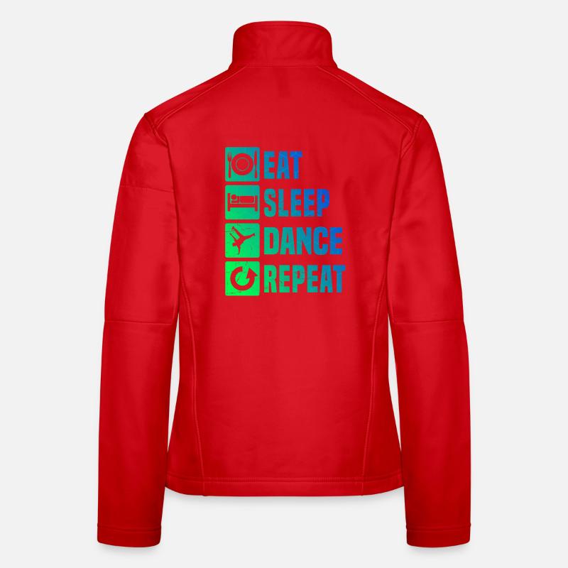 Gift idea for a breakdancer with street dance Women's Softshell Jacket