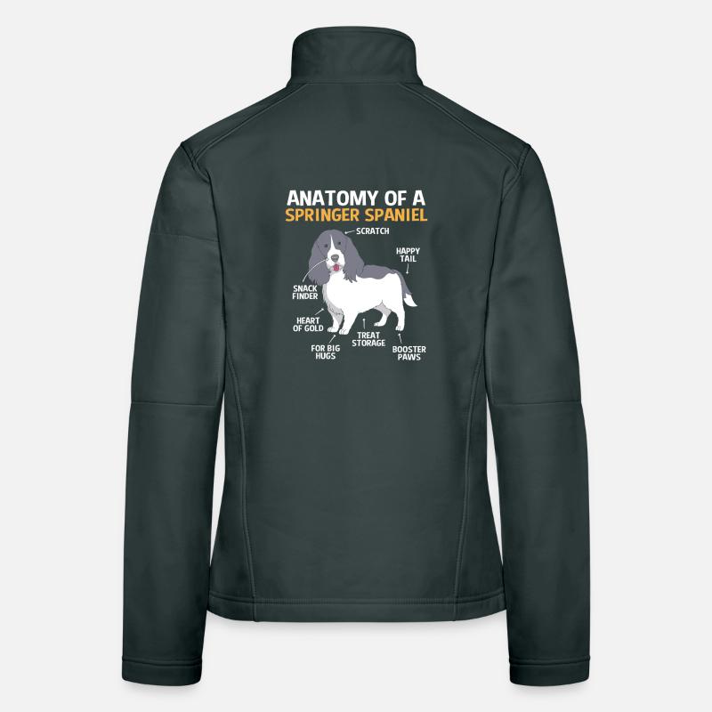 Springer Spaniel Frauen Softshelljacke