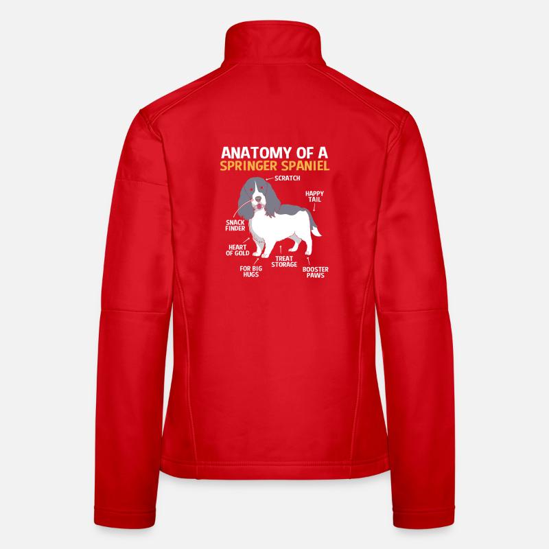 Springer Spaniel Frauen Softshelljacke