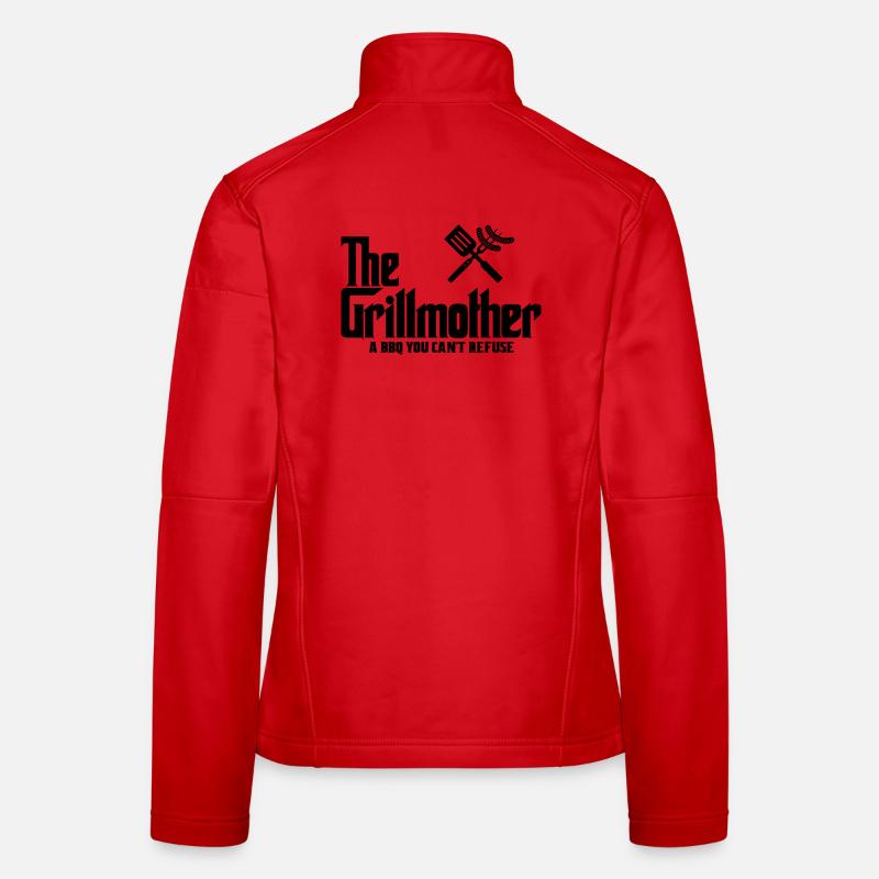 Die Grillmutter Frauen Softshelljacke
