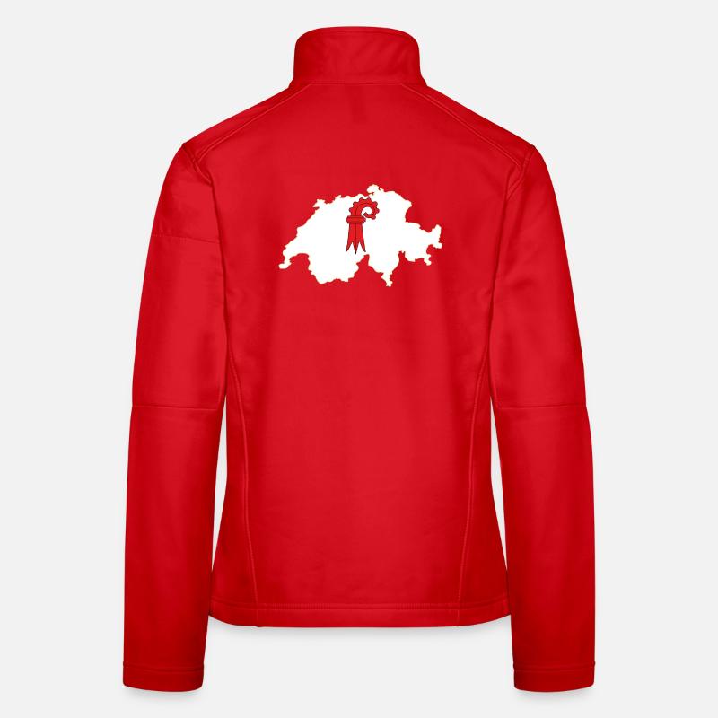 Basel-Landschaft, Schweiz Frauen Softshelljacke