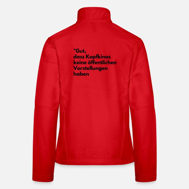 Kopfkinos Frauen Softshelljacke