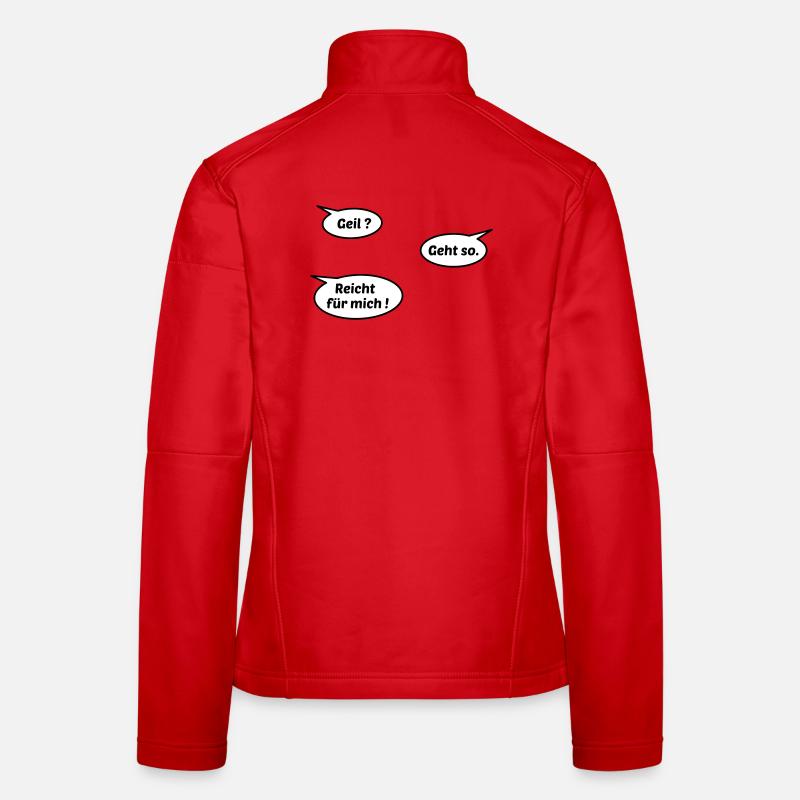 Horny is enough Women's Softshell Jacket