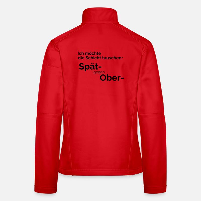 Schicht tauschen Frauen Softshelljacke