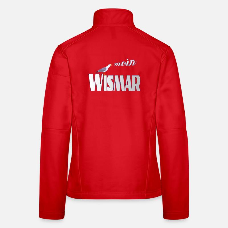 Wismar Möwe & Moin Ostsee Frauen Softshelljacke
