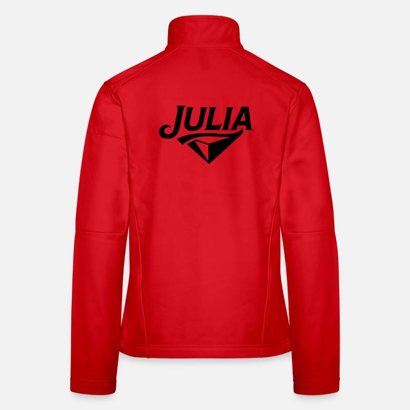 Julia -  Namendesign Frauen Softshelljacke