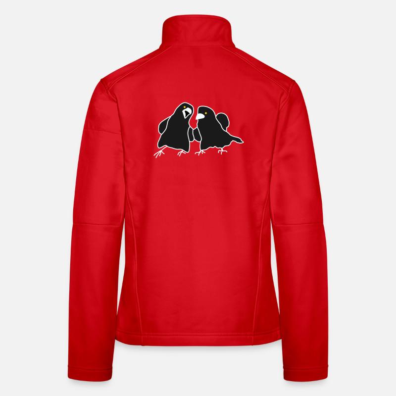 Minimalist Raven Duo Women's Softshell Jacket