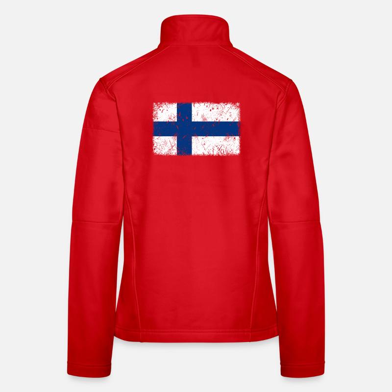 Finnland Frauen Softshelljacke