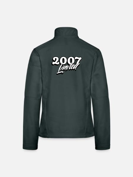 Vintage 2007 Limited Edition - Women's Softshell Jacket - red - Back