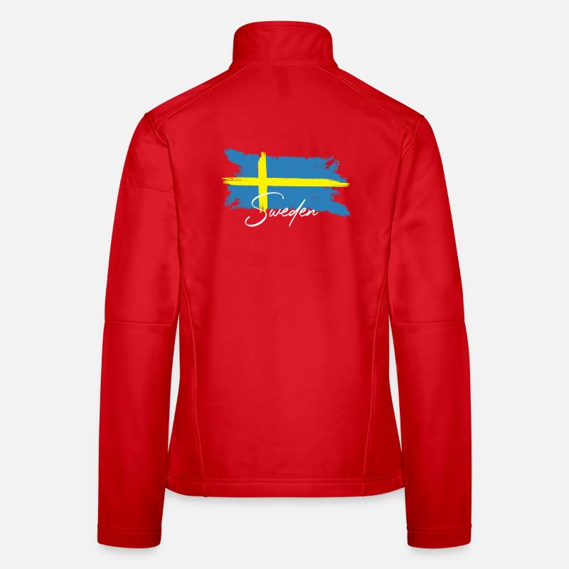 Suède, Scandinavie Veste en tissu softshell Femme