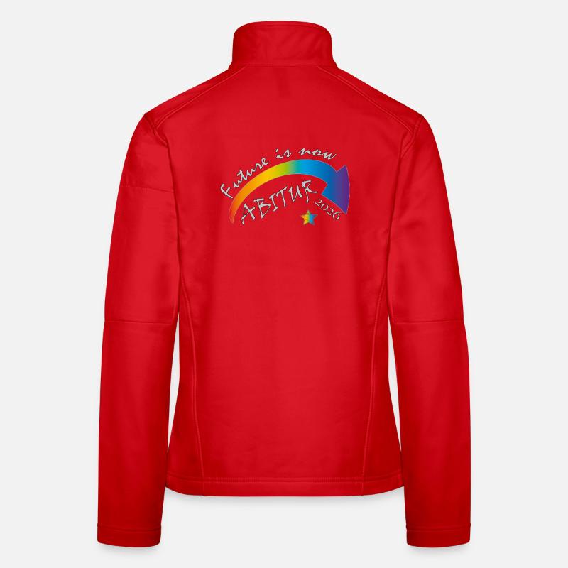 Futur Maintenant Abitur 2026 Veste en tissu softshell Femme