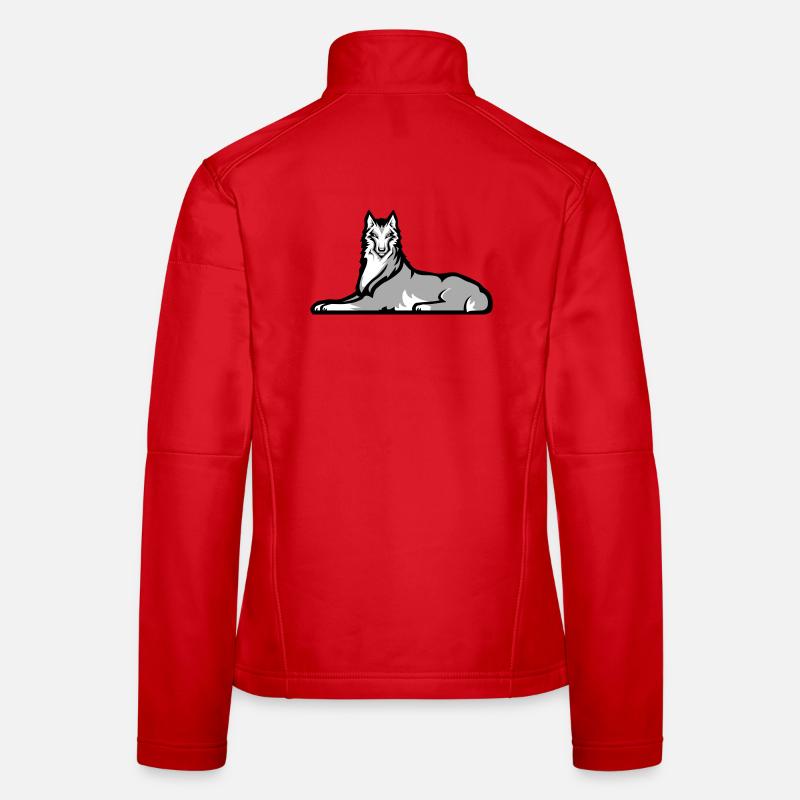 Tschetschenischer Einzelkämpfer Frauen Softshelljacke