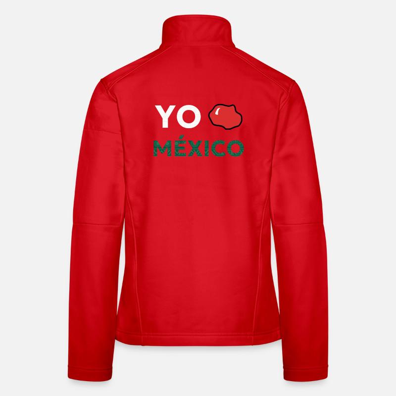 YO AMO MEXIKO Frauen Softshelljacke