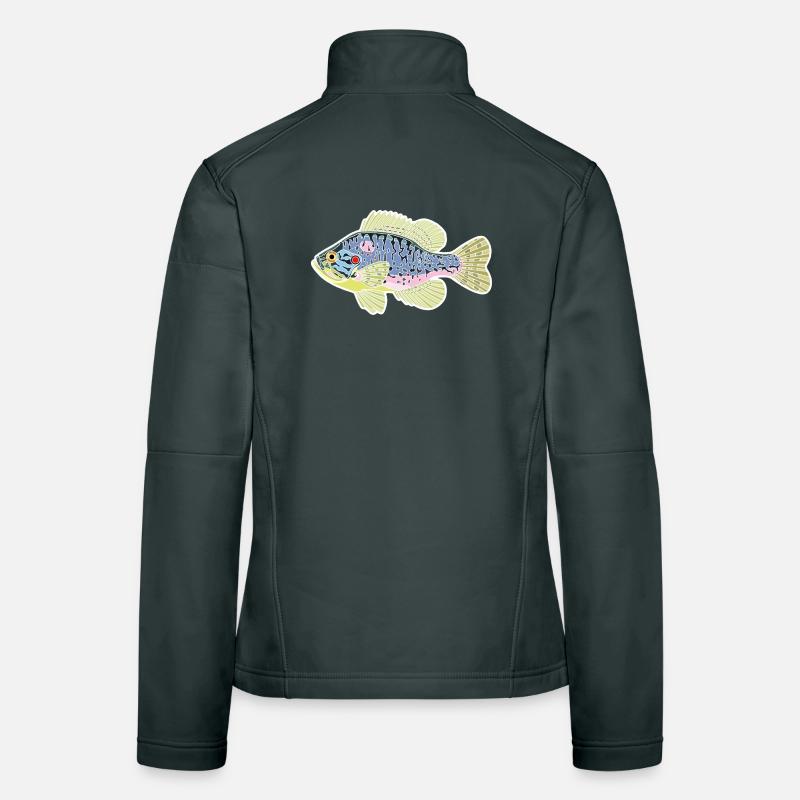 Poisson-soleil Veste en tissu softshell Femme